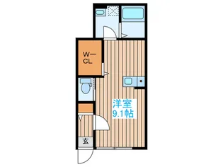 ドムス台原【1階】の間取り