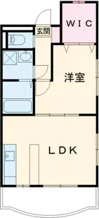USマンション【1階】の間取り