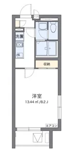 クレイノタウンコート【2階】の間取り