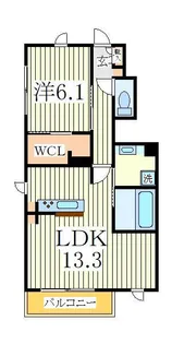 アピオンII【1階】の間取り