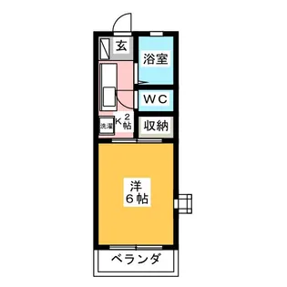 アネックスSHIMA【2階】の間取り