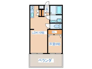 オークヒルズ【2階】の間取り