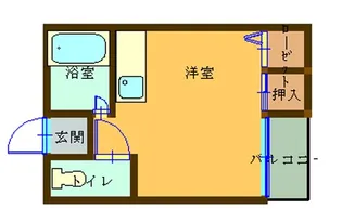 モアセゾンII【2階】の間取り