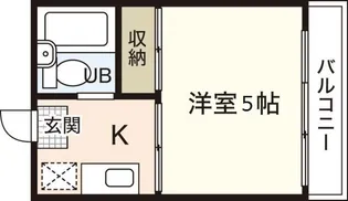 ウイング五日市駅前A棟【3階】の間取り