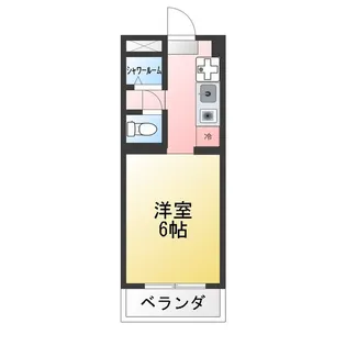 パールハイツ松原【3階】の間取り