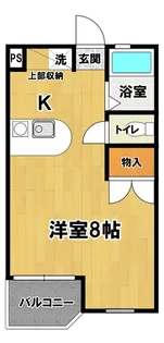 ヴィラエスポワール古来【4階】の間取り
