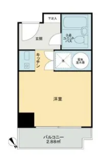 ライオンズマンション大塚角萬【5階】の間取り