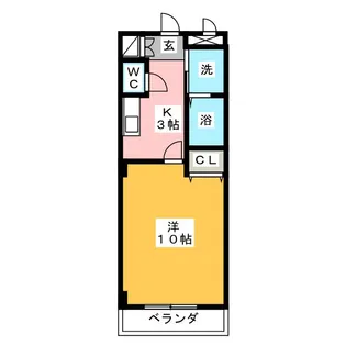本州ビルIII【5階】の間取り