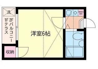 レオパレス21鶴見第8【1階】の間取り