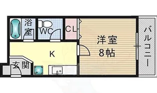 アネックス・ウエスト【3階】の間取り