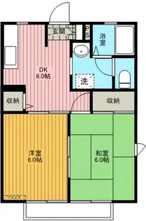 グレースコート【1階】の間取り