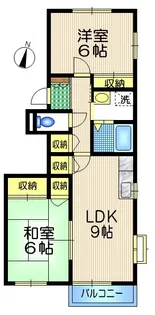 パークフラット【2階】の間取り