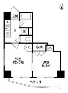 プレステージ新潟【7階】の間取り