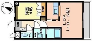 サンガーデンM【2階】の間取り