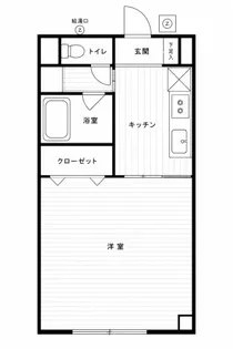 ティーズ・ウイング【2階】の間取り