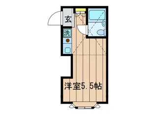 ネオステ-ションプラザ日吉【2階】の間取り