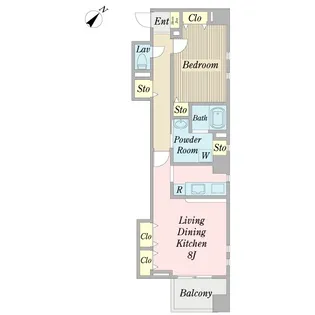 根戸屋ビル【3階】の間取り
