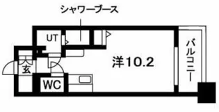N.S.ZEAL 大曽根【4階】の間取り
