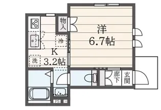ピュイメゾン.E【1階】の間取り