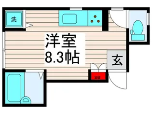 A-FRONT【2階】の間取り