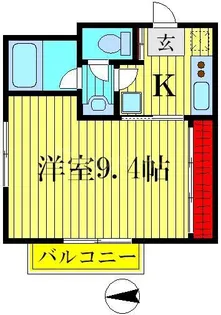 ベリーニK【2階】の間取り