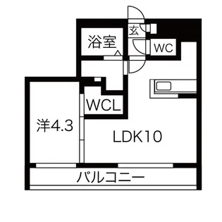 casaSC白石2nd【2階】の間取り