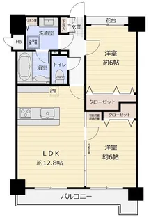 ベルジェンド西所沢【11階】の間取り