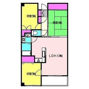 グランドメゾン北山田【2階】の間取り