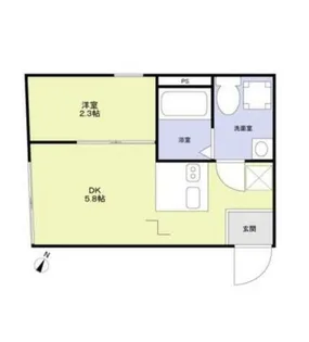 Urban Nest 杉並【1階】の間取り