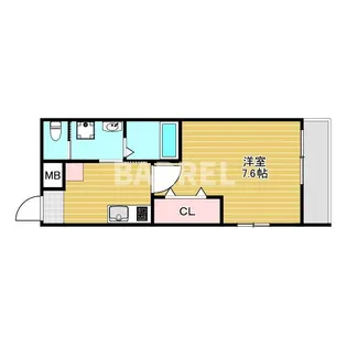 ワコーレヴィータ伊丹北本町【3階】の間取り