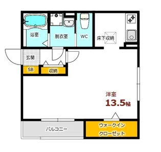 ブルートップ【1階】の間取り