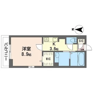 パークフォンターナ【2階】の間取り