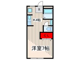 エステ-トタイム2【1階】の間取り