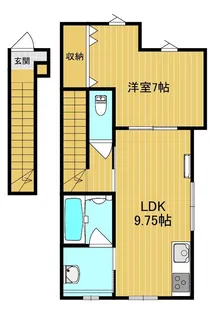 グラン上島【2階】の間取り