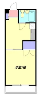 マンションアムール【3階】の間取り