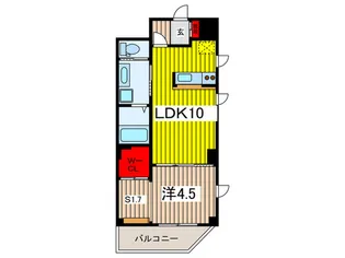 アルペン・ロ-ゼ【4階】の間取り