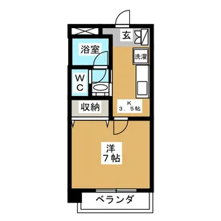 アーク新横浜【1階】の間取り