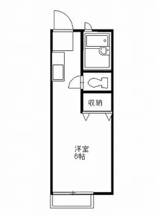 サンシティラインII【1階】の間取り