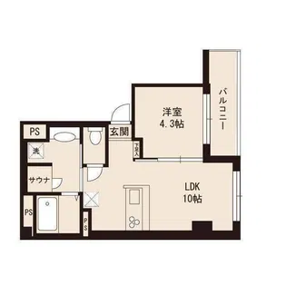 b’CASA金町EAST【3階】の間取り