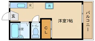 メルヘンハイツ【2階】の間取り