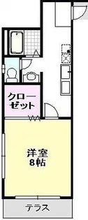 ビームVIII【2階】の間取り