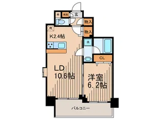 モンレーヴ錦糸町【5階】の間取り