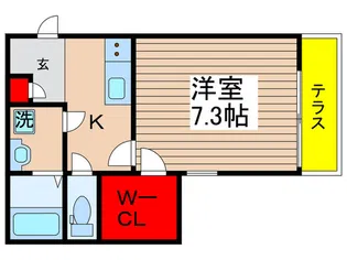 Casa Blu【1階】の間取り