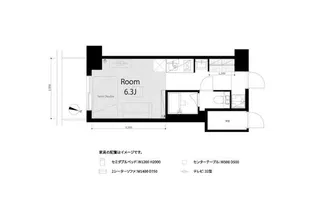 ライオンズマンシヨン新宿五丁目【4階】の間取り