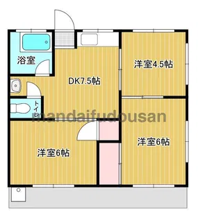 M’S【3階】の間取り