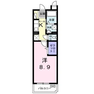 南風EAST【2階】の間取り