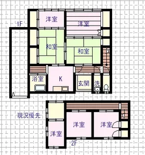 長野県長野市篠ノ井小森【一戸建】の間取り