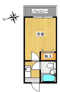 ストークハイツ牛尾【1階】の間取り