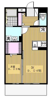 Precious≪プレシャス≫【2階】の間取り