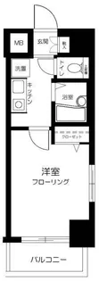 東京都渋谷区富ヶ谷1【マンション】の間取り